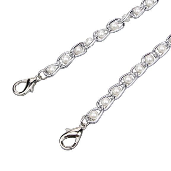 Artificial Pearl Strap for Bags Handbag Handles Women Shoulder Bag Crossbody Bag Chain Strap Replacement Accessories