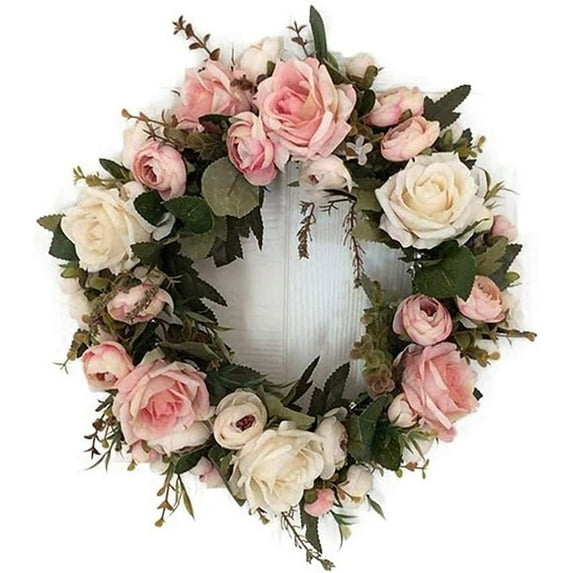 Artificial Peonies Garland, Artificial Silk Flower Wreath - Home / Party / Wedding Decoration