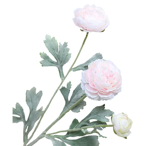 Artificial Peonies Ranunculus, Faux Flowers Combo, Fake Flower Stems, Floral Arrangements, Wedding Centerpiece Decor, Home Kitchen Table Flowers for Living Room Dining Table Centerpieces