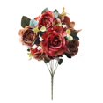 thumbnail image 1 of Artificial Peonies Silk Flowers – Realistic Fake Plastic Flowers for Vase Decoration, Long-Lasting, Fade-Resistant, Multi-Purpose Floral Arrangement for Home, Garden, and Events, Yellow, 1 of 9