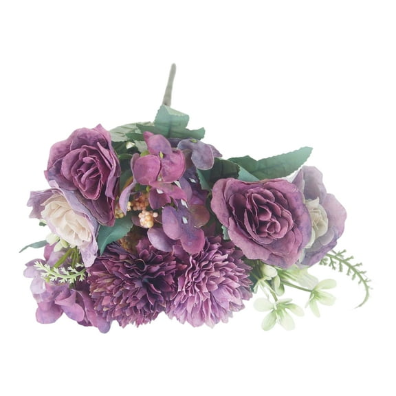 Artificial Peony Bouquet Vintage Silk Big Peonies Flowers with Buds for Wedding Home Office Hotel Decoration, Table Centerpieces, DIY Floral Arrangements