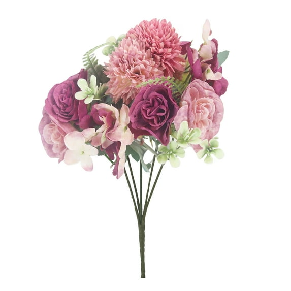 Artificial Peony Bouquet Vintage Silk Big Peonies Flowers with Buds for Wedding Home Office Hotel Decoration, Table Centerpieces, DIY Floral Arrangements