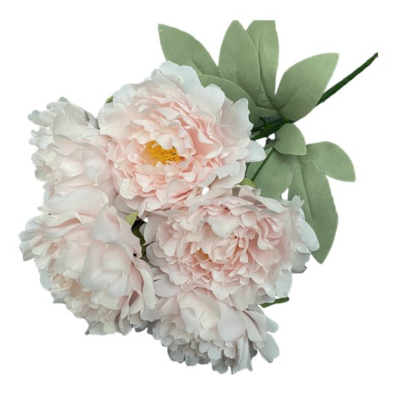 Artificial Peony Bundle UV Resistant Faux Peony Flowers Realistic Fake Peony Branch for Home Decor Party Wedding Centerpiece Floral Arrangements