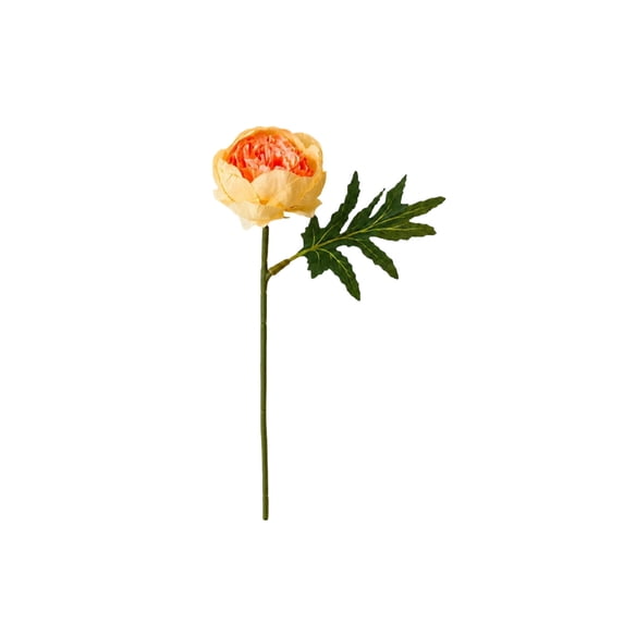 Artificial Peony Flowers, Faux Silk Peony Bouquet for Home Decor, Fake Floral Arrangement for Wedding Centerpieces, Party Table Decor, and Vase Display