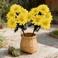 thumbnail image 1 of Artificial Peony Stems, Fake Flowers, Silk Floral Arrangements, Lasting, 35cm, Lifelike Bouquets for Vase Home Table Wedding Decor, 2 Pack, 1 of 6