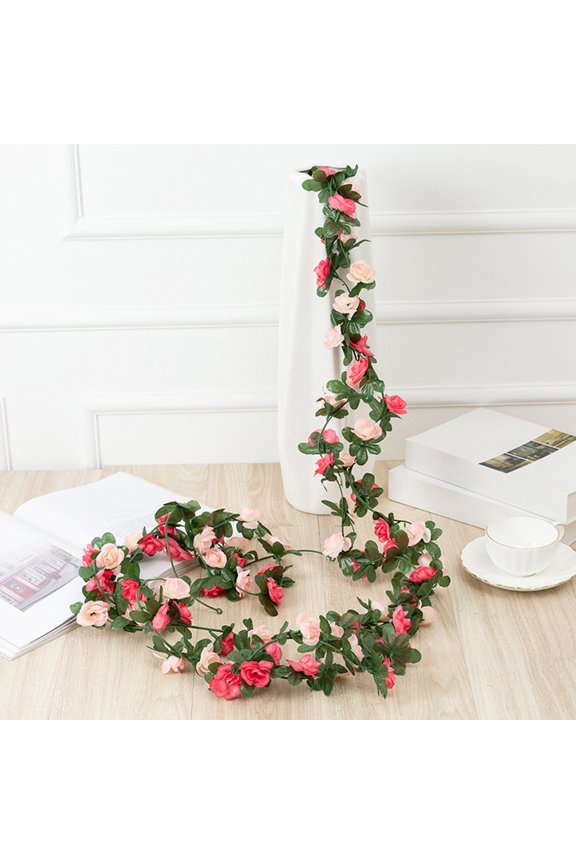Artificial Peony Vine Wreath, Spring Easter Hanging Garland for Wedding Arch, Party, Garden, Bedroom Wall, Home and Art Decor Artificial Flowers for Decoration Easter Decorations