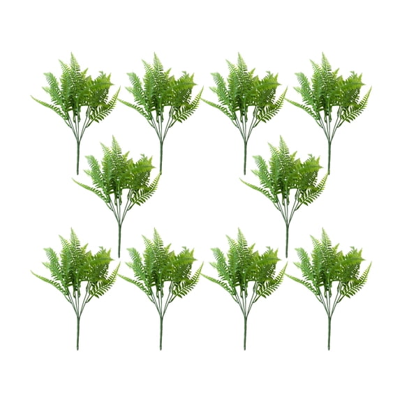 Artificial Persian Grass Realistic Plastic Greenery Decor for Home Garden Office or Balcony Fall Thanksgiving Decoration 15.35 Inch Tall Faux for Vases Weddings and Holiday Displays