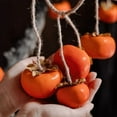 thumbnail image 1 of Artificial Persimmon Fruit String Decor 33.8" Long, 1 of 9