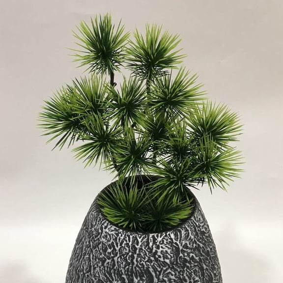 Artificial Pine Bonsai Tree for Home and Office Interior Decor, Simulation Potted Plant Suitable for Restaurant, Wedding, Party and School Settings (Beauty Pine)