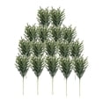 thumbnail image 1 of Artificial Pine Branches 16 PCS Realistic Christmas Greenery Stems Real Touch Cedar Pine Needles for DIY Crafts Wreath Garland Holiday Home Decoration 18 Inch, 1 of 6