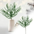 thumbnail image 1 of Artificial Pine Branches,Tree Filler Branches, Faux Greenery Green Plants Pine Needles Picks and Stems,DIY Wreath Garland Crafts,C,18.11 In, 1 of 9