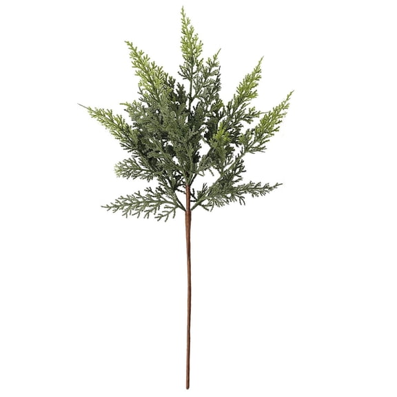 Artificial Pine Cypress Leaves Branch, Faux Pine Cypress Stems Picks,Fake Branches Plastic Pine Branches for Flower Arrangements DIY Craft Decoration