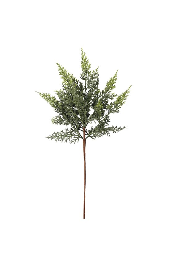 Artificial Pine Cypress Leaves Branch, Faux Pine Cypress Stems Picks,Fake Branches Plastic Pine Branches for Flower Arrangements DIY Craft Decoration
