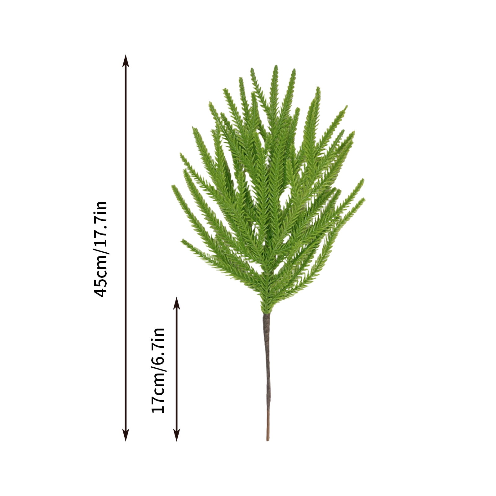 Artificial Green Pine Needles Branches Small Pine Twigs Stems Evergreen Picks Holiday Tree Decorations P 271474367