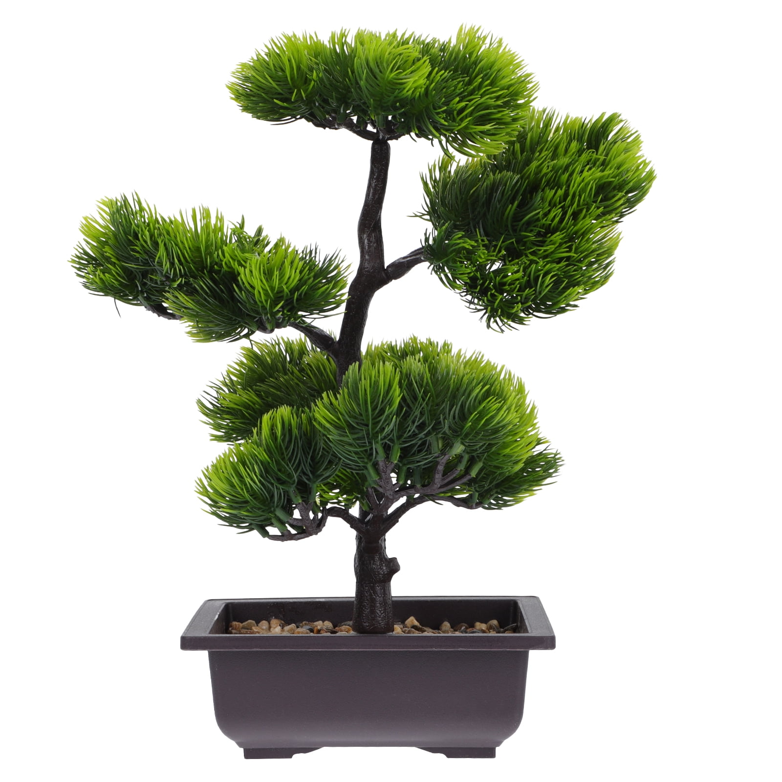 Artificial Pine Tree Decor 1pc Realistic Fake Pine Tree Decor Simulation Potted Plant Decor Fake