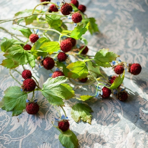 Artificial Plane Plant Fruit Stem 27" Tall