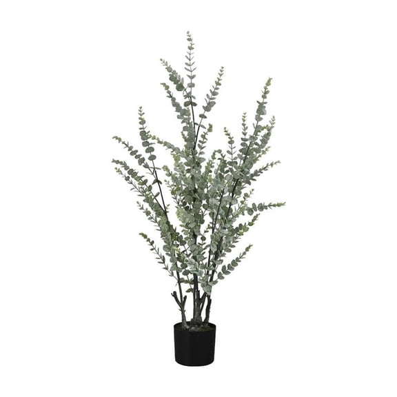 Artificial Plant - 44" Tall - Indoor - Floor - Potted - Green Leaves