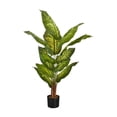 thumbnail image 1 of Artificial Plant - 47" Tall - Indoor - Floor - Potted - Green Leaves, 1 of 6