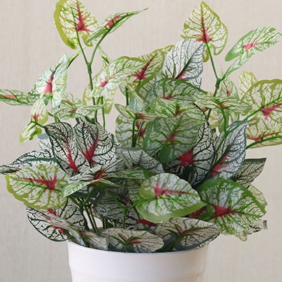 Artificial Plant Fake Leaf Workmanship Simulation Green Plant for Home Decoration