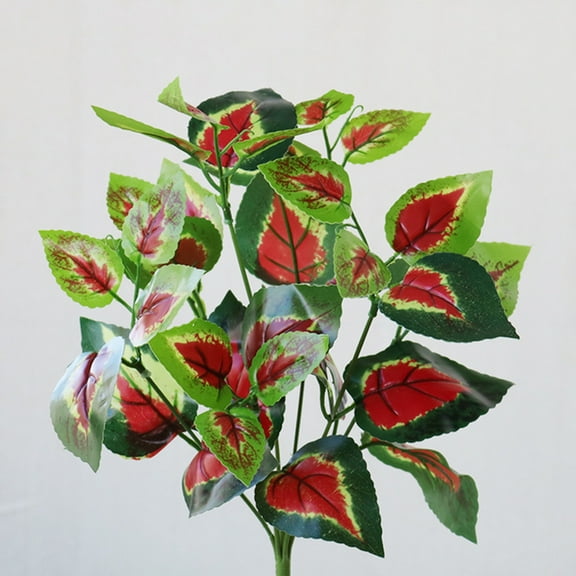 Artificial Plant Fake Leaf Workmanship Simulation Green Plant for Home Decoration