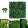 thumbnail image 1 of Artificial Plant Grass Greenery Panels Wall Artificial Plant Wall Hanging Leaf Mat Backdrop Grass for Yard Outdoor Fence Party Decoration 25cmx25cm, 1 of 10