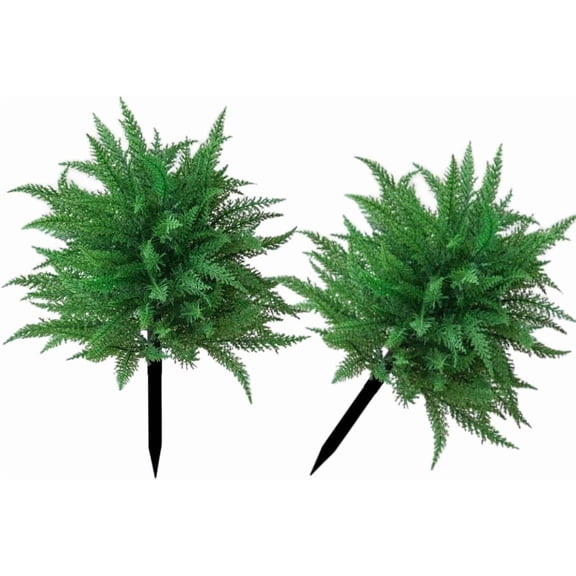 Artificial Plant with Ground Spike, Topiary Plant Bushes for Indoor Outdoor, UV Resistant Faux Cedar Ball Trees Fake Cypress Winter Christmas Decor for Porch, Entryway, Garden, Yard