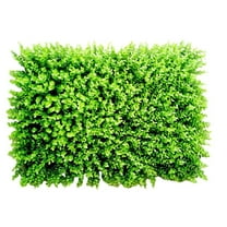 Artificial Plant Mat Greenery Wall-Hedge Grass Fence Foliage Panel Garden Decor #1