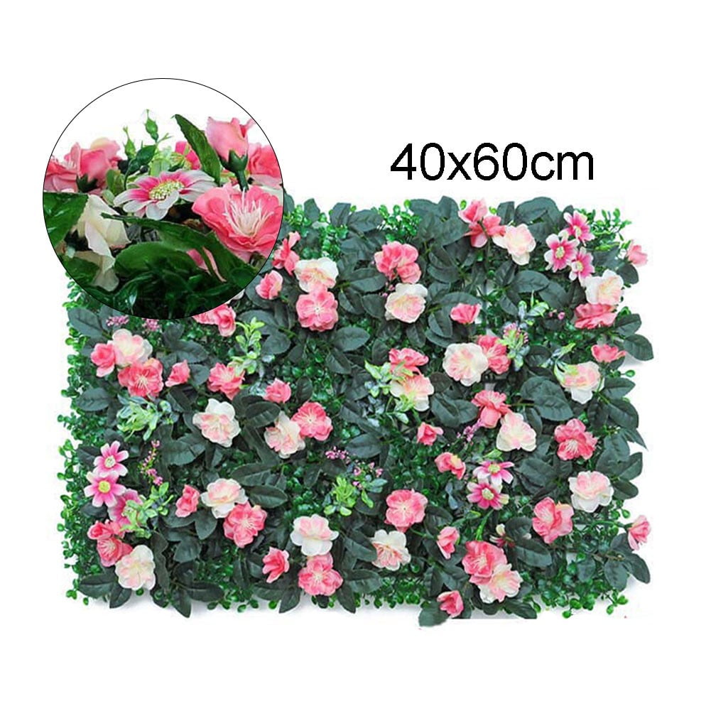 Artificial Plant Mat Greenery WallHedge Grass Fence Foliage Panel
