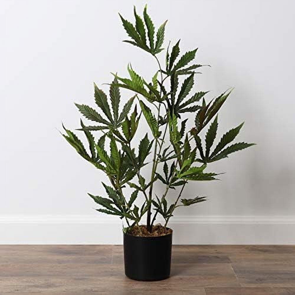 Artificial Plant Shop Decor Fake Cannabis Plant Faux Plants Decor