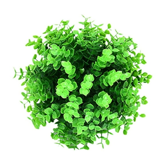 Artificial Plant Topiary Balls for Outdoor, Faux Boxwood Balls for Backyard, Balcony,Garden, Wedding And Home Décor(Green, 20Cm) Harlik