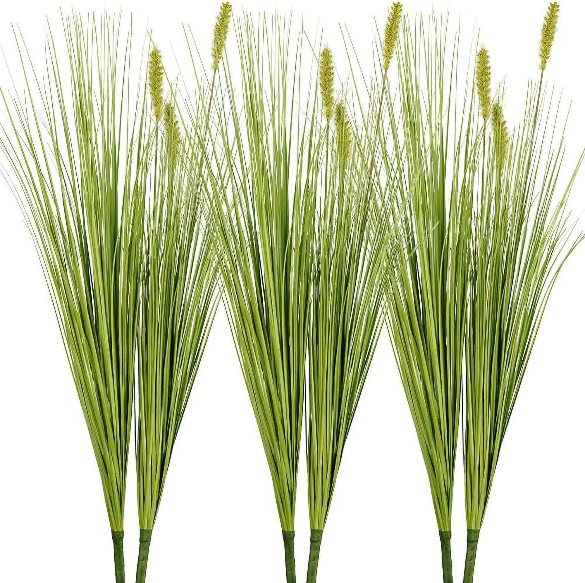 27 Inch Artificial Onion and Dog's Tail Grass Greenery Shrubs Set