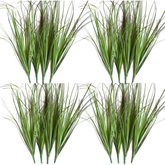 Artificial Plants, Artificial Shrubs Wheat Grass Greenery, Artificial Greenery Stems Fake Outdoor Plants for Home Decor, Fake Tall Grass Artificial Grass Plant for Outdoor Indoor Decor