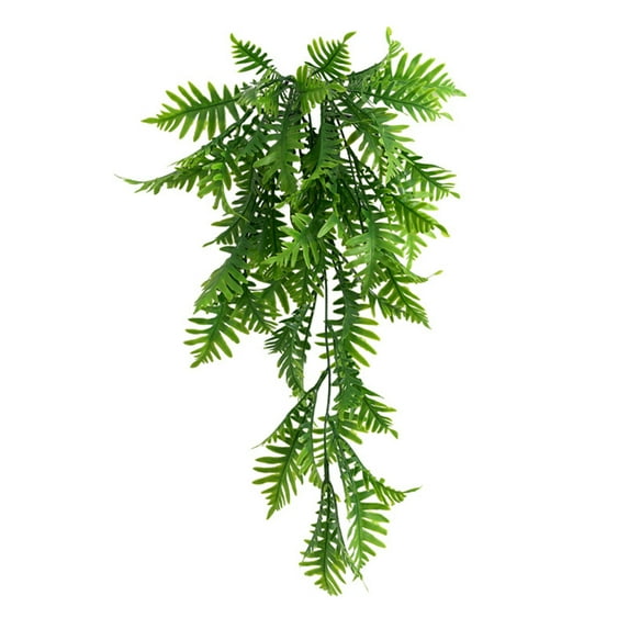 Artificial Plants Boston Ferns Fake Vines Hanging Ivy Decor Plastic Greenery for Wall Indoor Outdoor Hanging Baskets Wedding Garland Decor