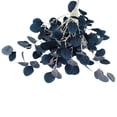 thumbnail image 1 of Artificial Plants Eucalyptus Stems, Navy Blue Faux Eucalyptus Stems, Long Eucalyptus Leaves Greenery Stems Plants for Fall Floral Arrangement Wedding Centerpiece Home Decoration,Blue, 1 of 2