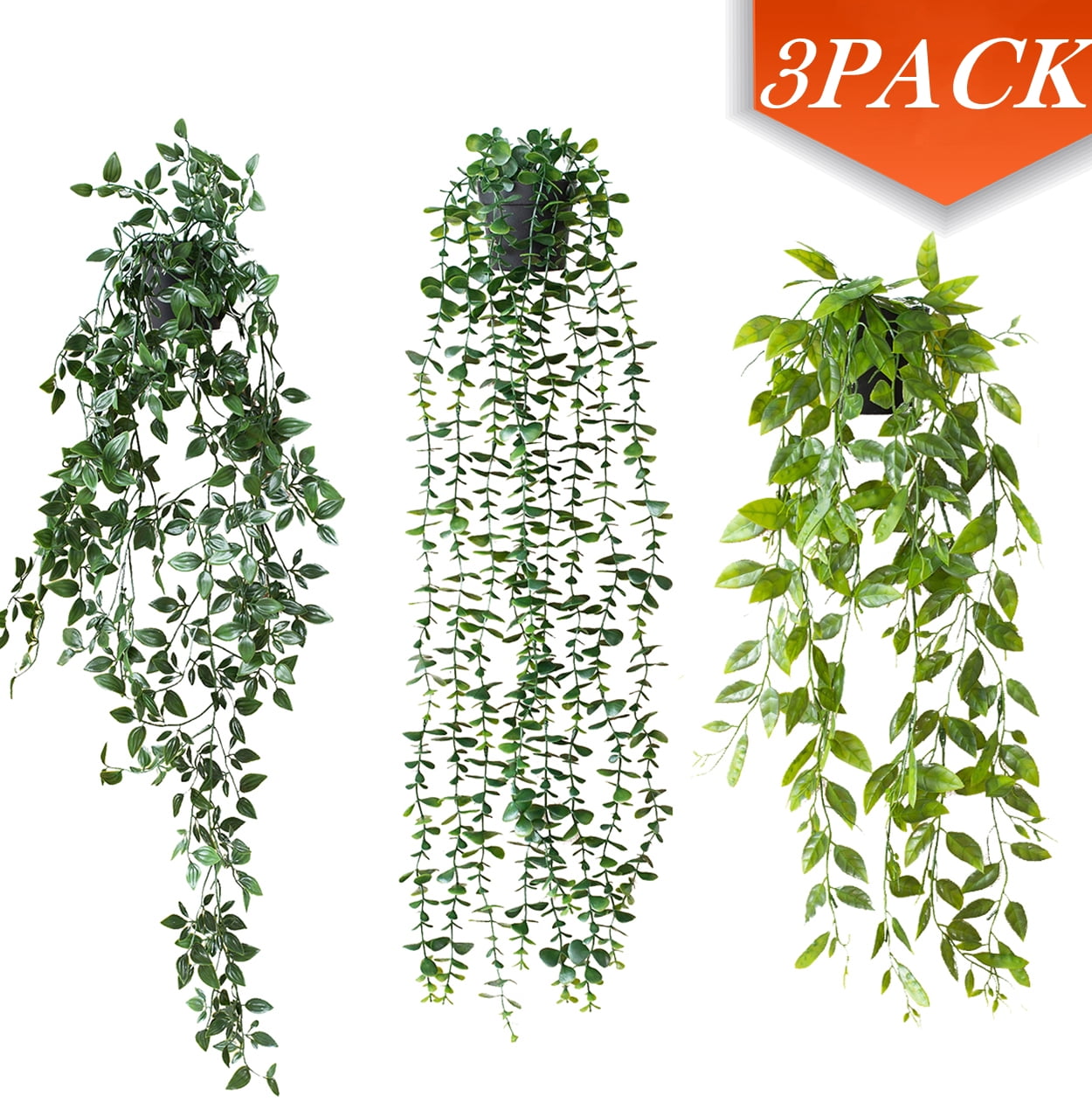 Artificial Plants Fake Hanging Plants Green Garland Room decor Fake