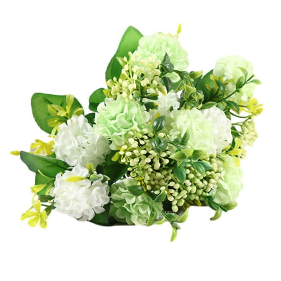 Artificial Plants & Flowers,2PC Fake Flowers Vintage Artificial Silk Flowers Wedding Home Decoration