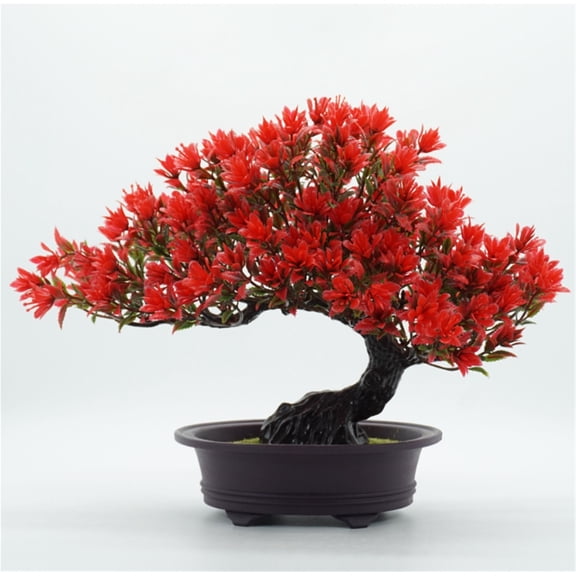 Artificial Plants Greenery Bonsai, Room Decor Fake Bonsai Tree for Home Decor Indoor