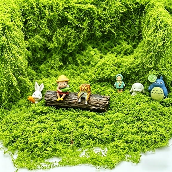 Artificial Plants For Home Decoration 1pc Simulation Green Moss 100X100cm, Easy To Cut, Suitable For Festivals, Parties, Home Decoration, Restaurants, Hotels, Fish Tank Landscapes, Gardens, Etc.