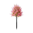 thumbnail image 1 of Artificial Plants Outdoor Pointed-Leaf Lavenders Ground Stake 45cm Tall Faux Spike for Garden Patio Decor, 1 of 6