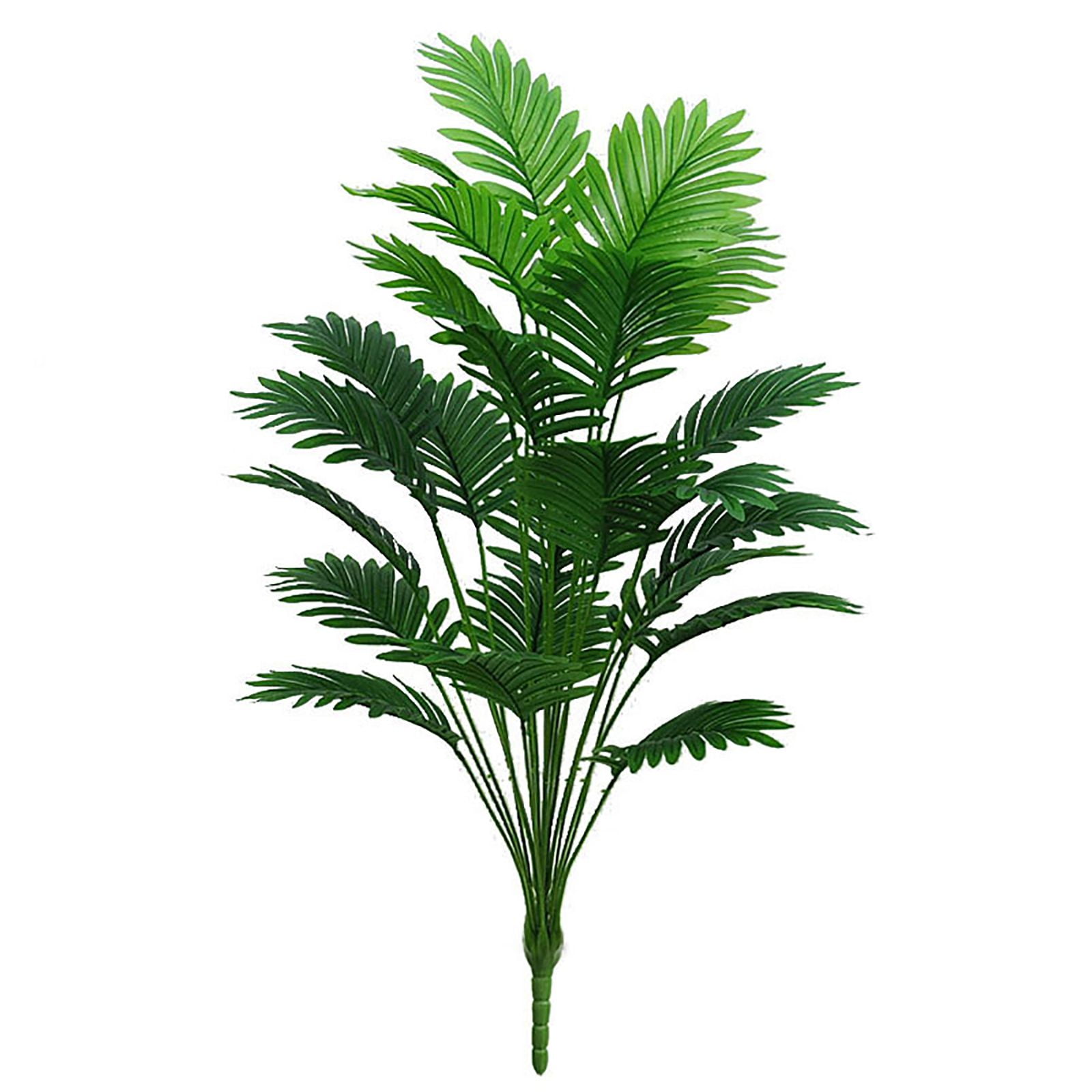 Artificial Plants Palm, Artificial Plants Tropical Leaves Faux Palm Plant, Plant Garden Decoration,For Home Garden Indoor Outdoor Decor Fake Greenery Tree （No flower pots）