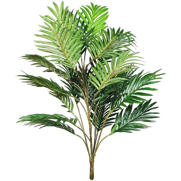 Artificial Plants Palm Leaves Green Greenery Tree Faux Fake Tropical Large Leaf for Party Flowers Arrangement Wedding Decorations