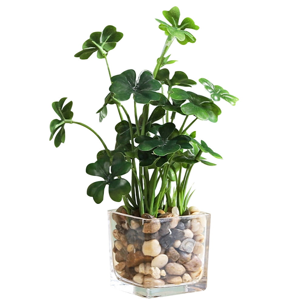 Artificial Plants Tabletop Greenery Tabletop Realistic Plants with Pots