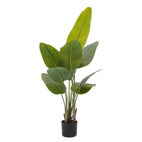 Artificial Plants Travelers Palm Faux Tree Fake Palm Tree Home Office Decor 2PCS