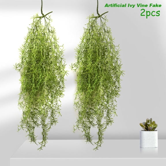 Artificial Plants Vine Hanging Ivy Fern Hanging Plastic Plant Home Outdoor Garland Ivy Fake Vine Wall Decoration