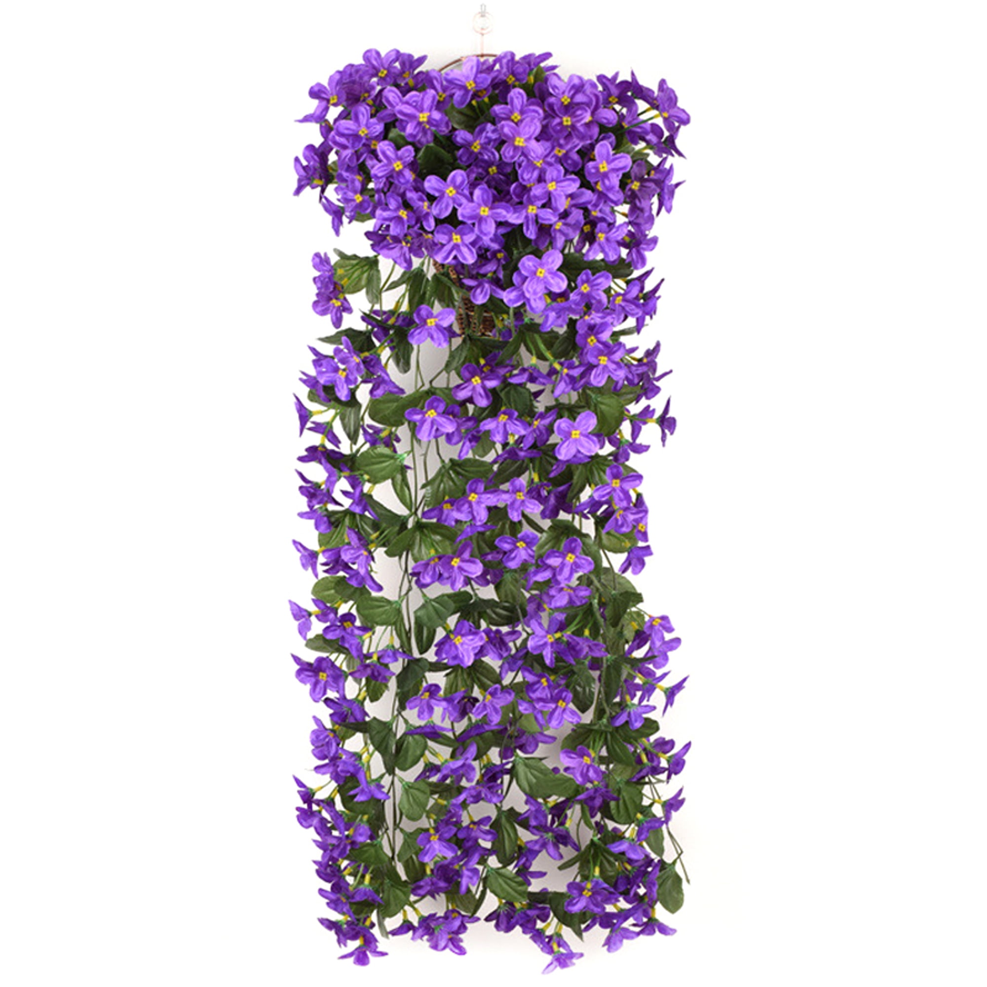 Artificial Plants Wall Hanging Faux Flowers Leaf Vines Garden