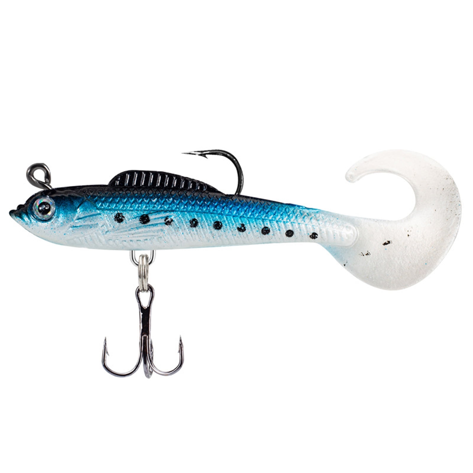 Artificial Plastic Baits Swimbait Fishing Hook Tackle Soft Swimbait ...