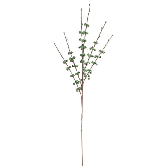 Artificial Plum Blossom Fake Wintersweet Long Stem Plastic Flowers for Home Hotel Office Wedding Party Garden Decor, Artificial Flowers Bouquet for DIY Craft, 1Pc, Multicolor(Green,22x3")