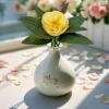 Artificial Plumeria Flowers - Real Touch Frangipani Stems for Tropical Wedding Bouquets, Centerpieces & Home Decoration - Lifelike Flowers