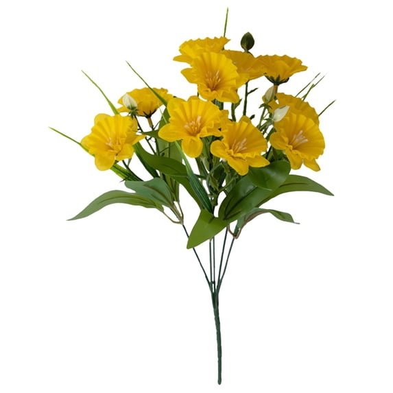 Artificial Poppy Flower Stems, Realistic Multicolor Fake Blooms with Green Leaves, Long Stem, Low Maintenance for Vase Arrangement, Home Decor, Wedding, Party, Floral Centerpieces, Indoor Use