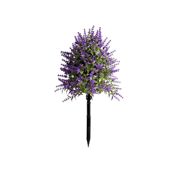 Artificial Potted Lavender Decoration - Lifelike Silk Flowers for Home Decor, Maintenance - Free Centerpiece, Perfect Gift for Housewarming and Birthdays, / Simulated Plant in Pot,Wine